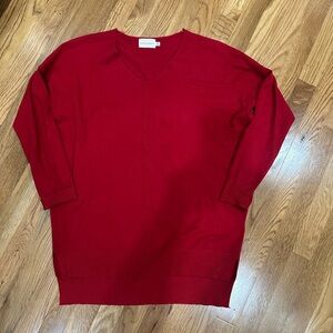 Dreamers V-Neck Red Sweater
S/M